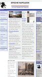 Mobile Screenshot of epoche-napoleon.net